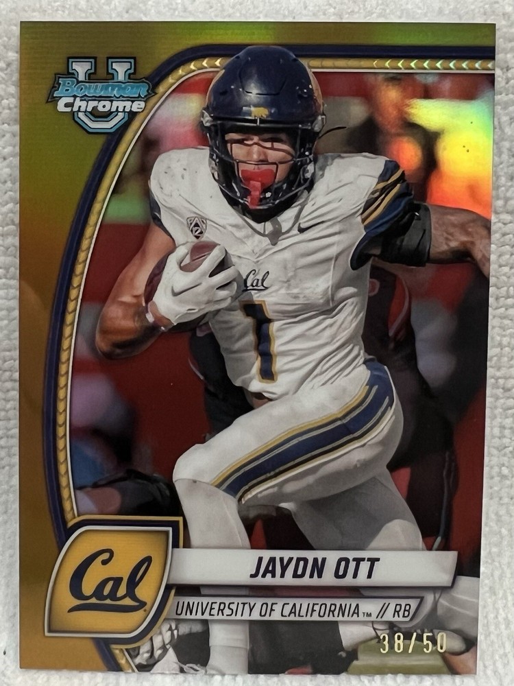 2024 Bowman U Chrome #95 JAYDN OTT Gold /50 California Bears