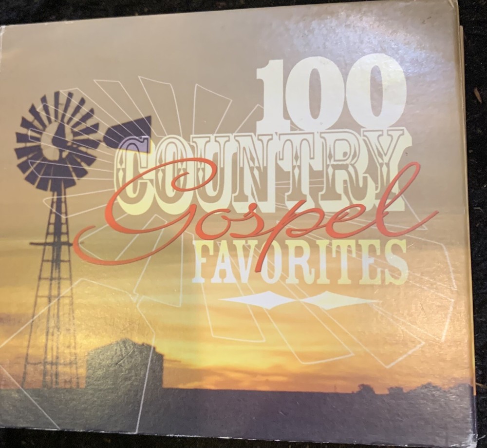 100 Country Gospel Favorites CD 5 Box Set