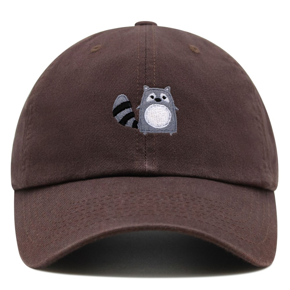 JPAK Racoon Premium Dad Hat Soft Cotton Breathable Wildlife Animal Lover