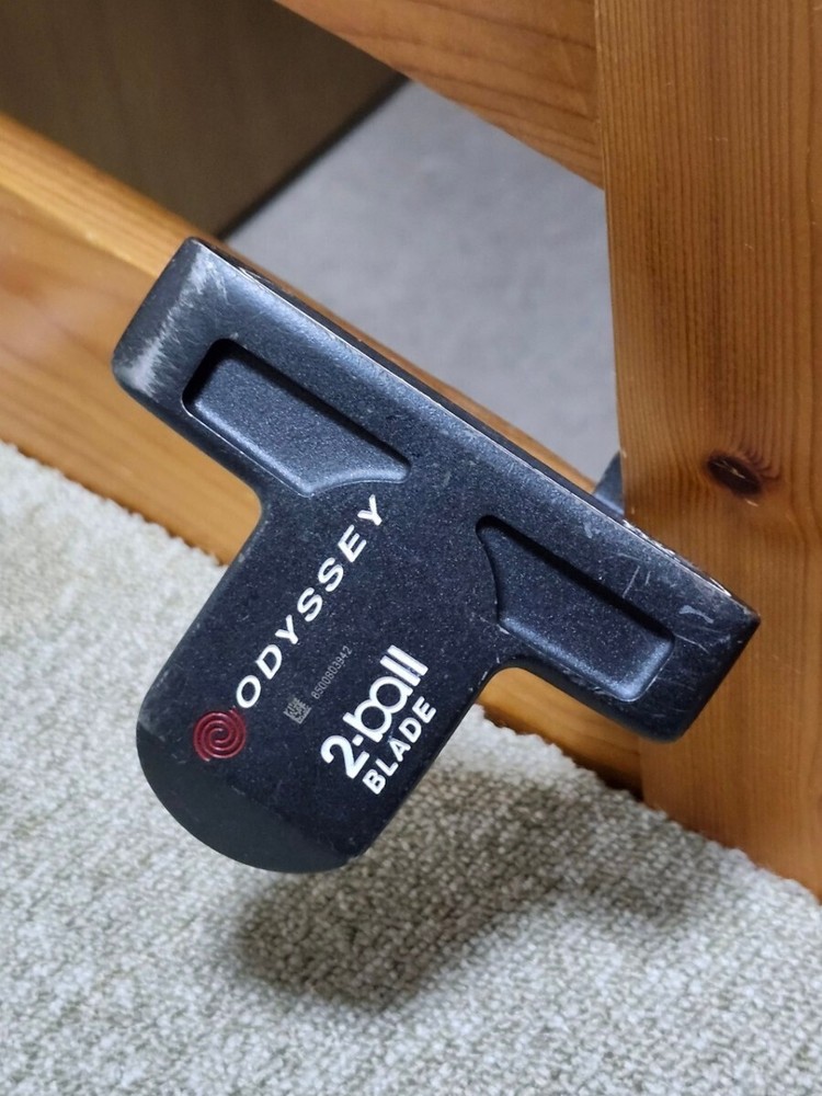 Odyssey Putter Dfx 2Ball Blade 33 Inches 514 Grams So It Can Be By Ladies As Wel
