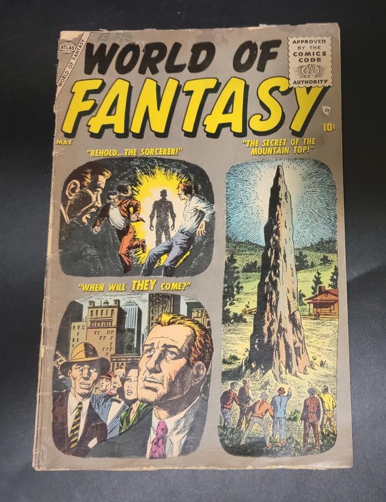 World of Fantasy (1956) #1 John Severin Cover Werner Roth Dick Ayers Bob Bean FR