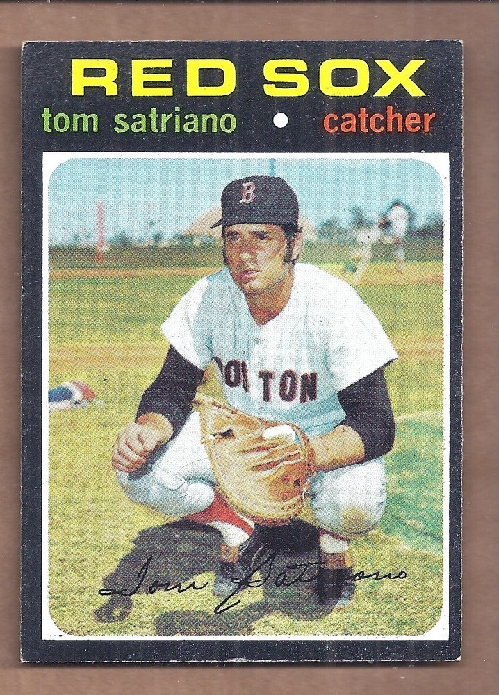 1971 Topps #557 Tom Satriano Centered EX Condition Semi-High