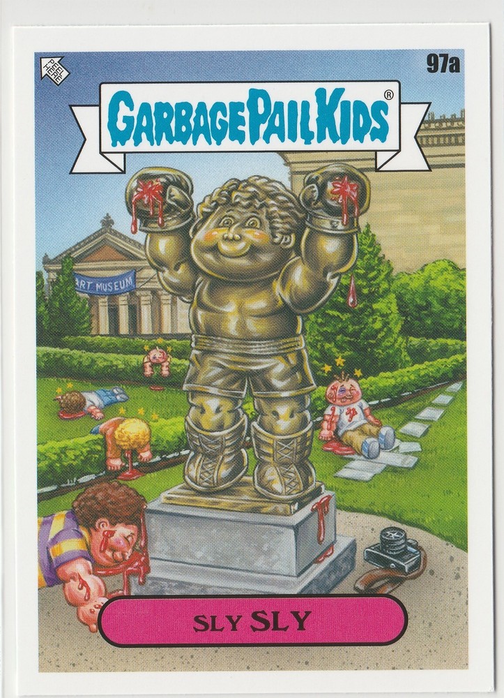 Sly Sly #97a Rocky Sylvester Stallone Garbage Pail Kids GPK 2021 Vacation Edition