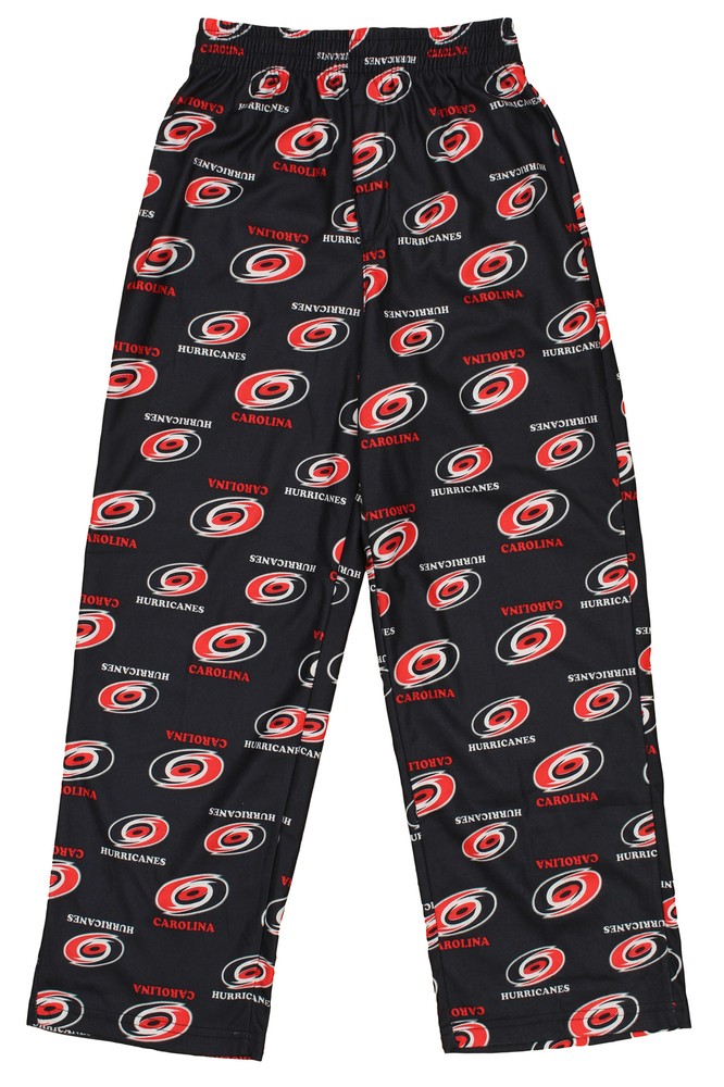 Outerstuff NHL Youth Boys Carolina Hurricanes All-Over-Print Lounge Pajama Pants