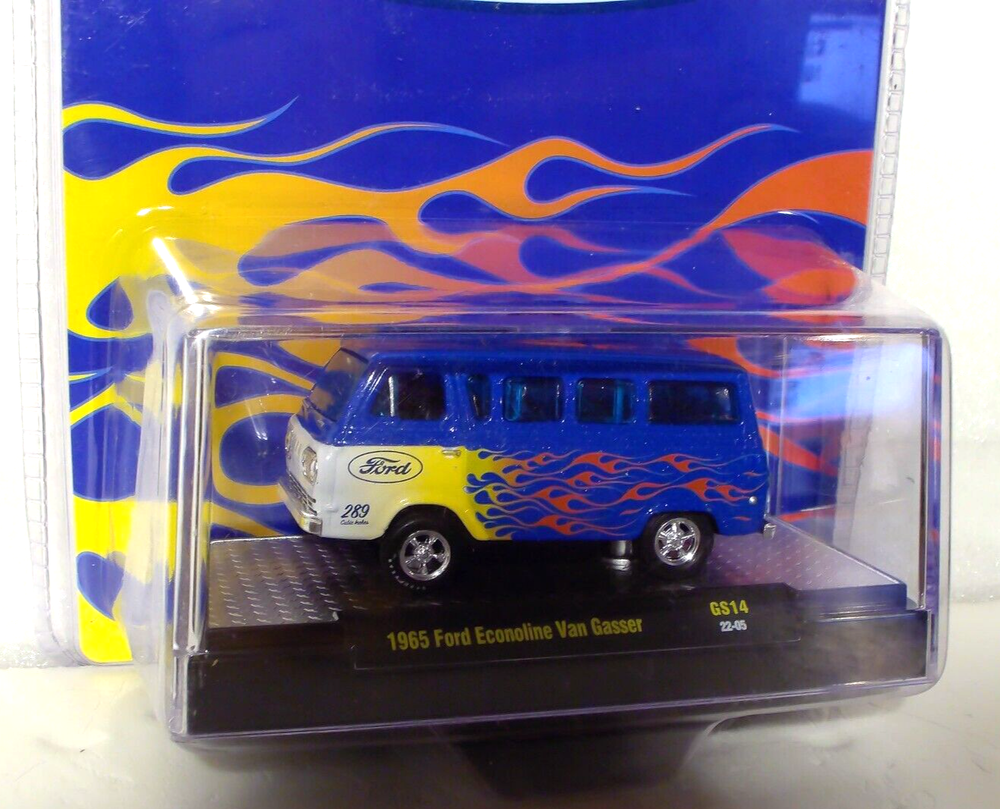 M2 Machines 1965 Ford Econoline Van Gasser 1:64 Diecast