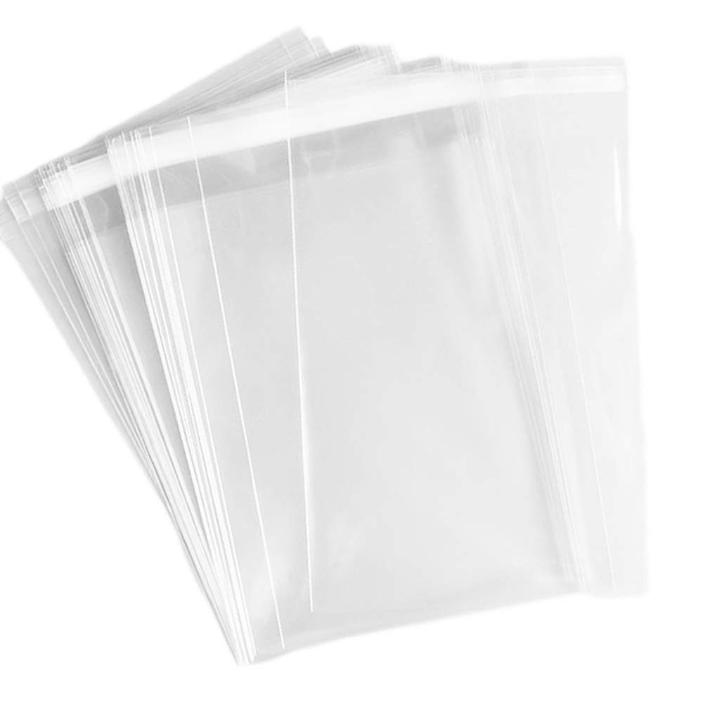 150 Pcs Clear Greeting Card Plastic Sleeves Fit 5x7 Inch Invitation Cards