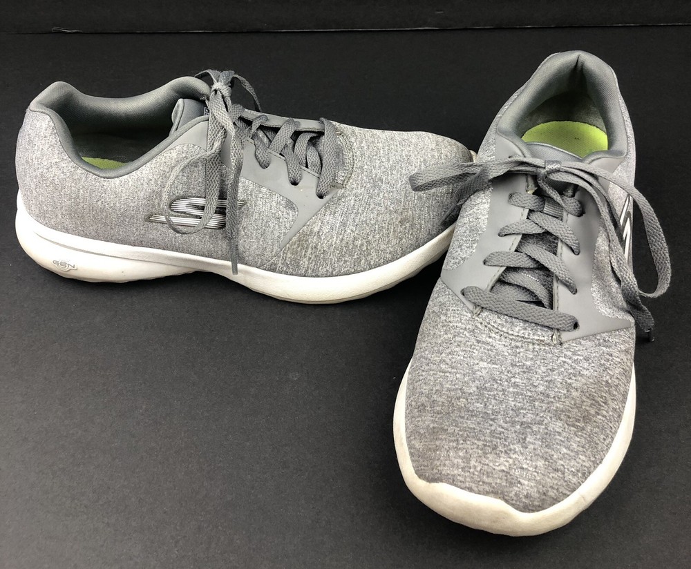 Skechers Women’s  Size 8 On The Go  Gray Silver Running Shoes Sneakers