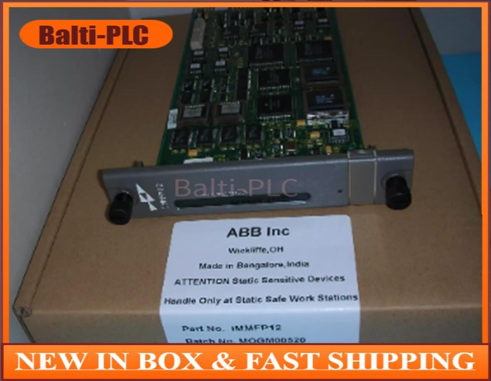 New In Box ABB DCS card IMMFP12 US Free TAX