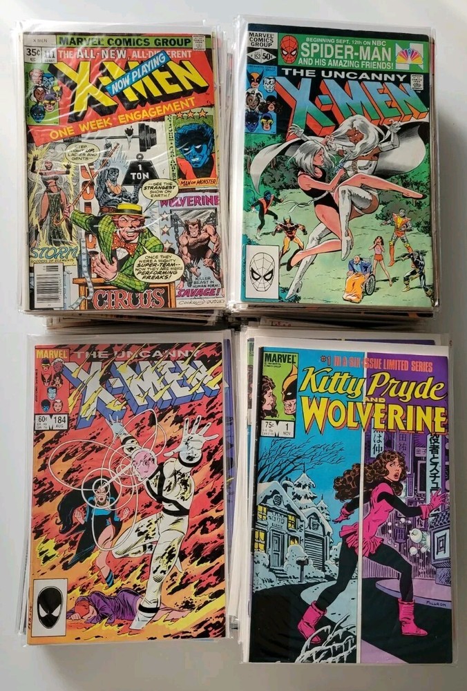 Uncanny X-Men - Lot +50 Comics - 1978-1992 - Ungraded - Please Read Desc.