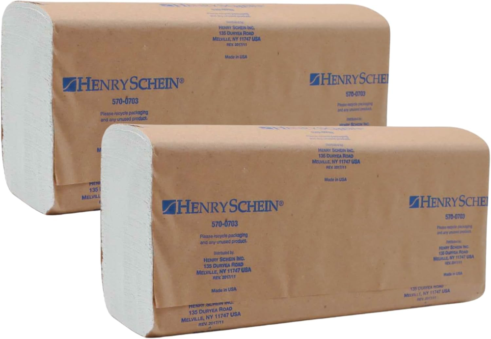 Multifold Paper Towels (570-0703) with Fast-Drying Absorbency Pockets, 16 Pac...