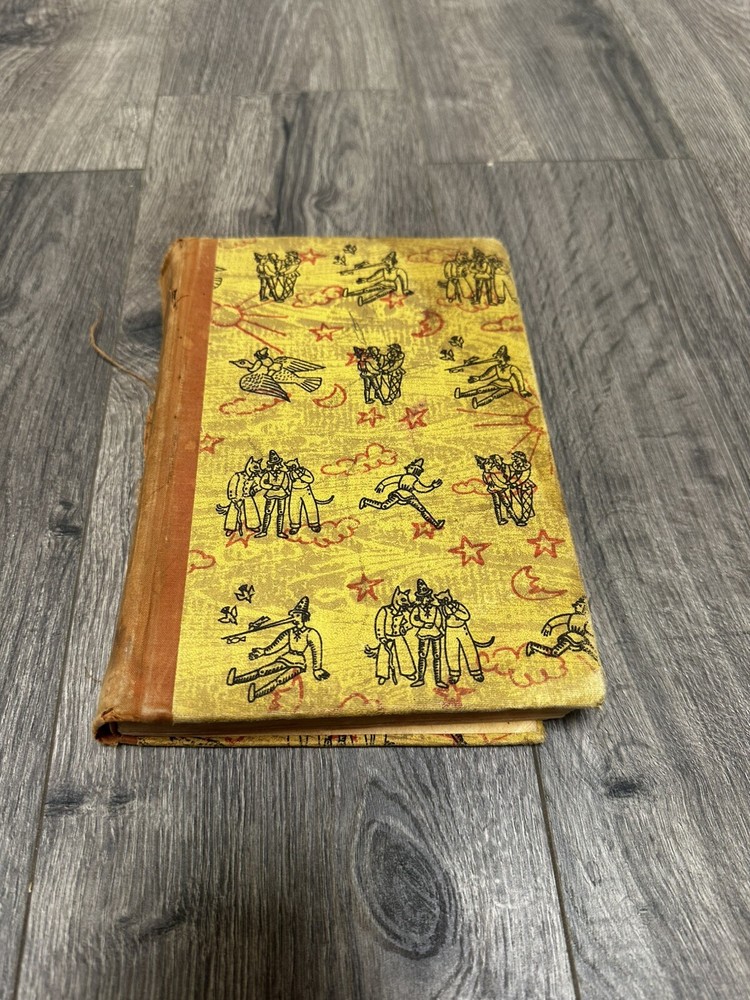 Vintage 1946 Pinocchio Rainbow Classics First Print Illustrated by Floethe