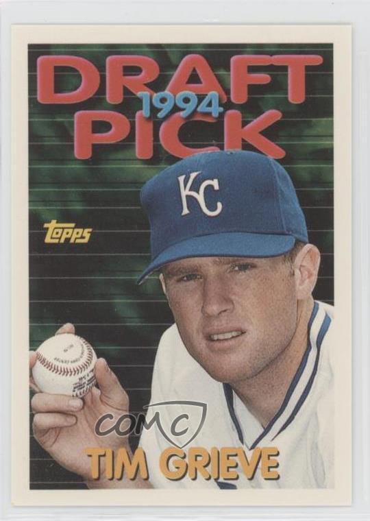 1994 Topps Traded Box Set Tim Grieve #66T