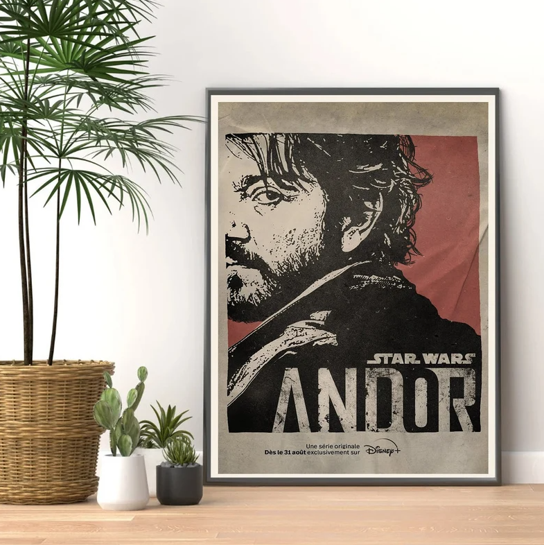 Star Wars Andor Empire TV Series Movie Poster Wall Art Room Decor