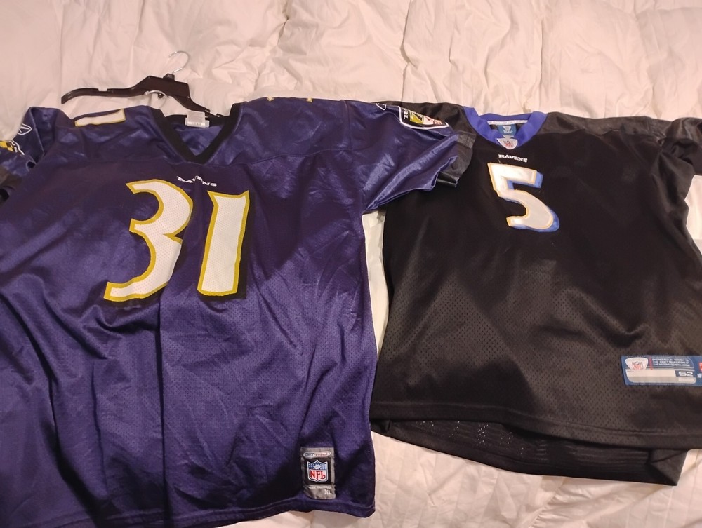 ravens xl jersey set men
