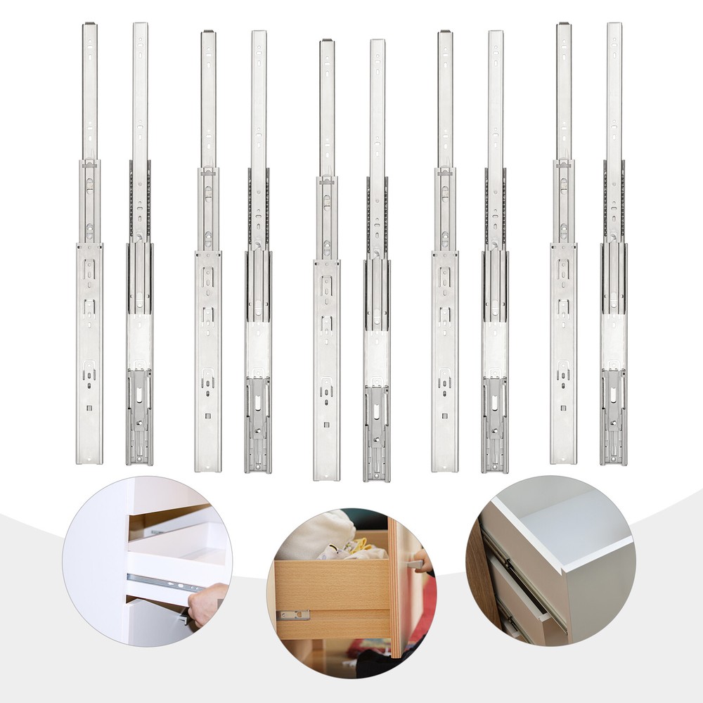 Soft Close Drawer Slides Full Extension Side Mount 14