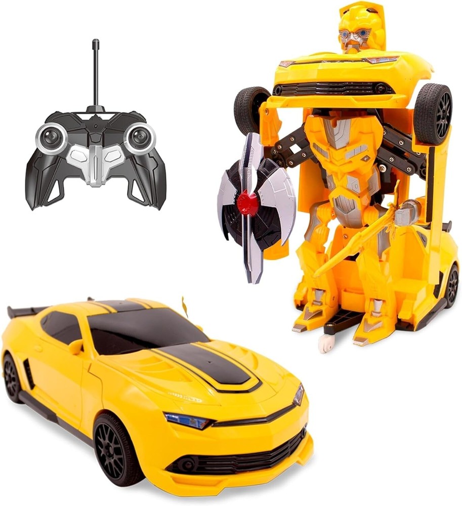 2-in-1 Remote Control Transforming Robot Car - Fun Gift for Boys Ages 8-13