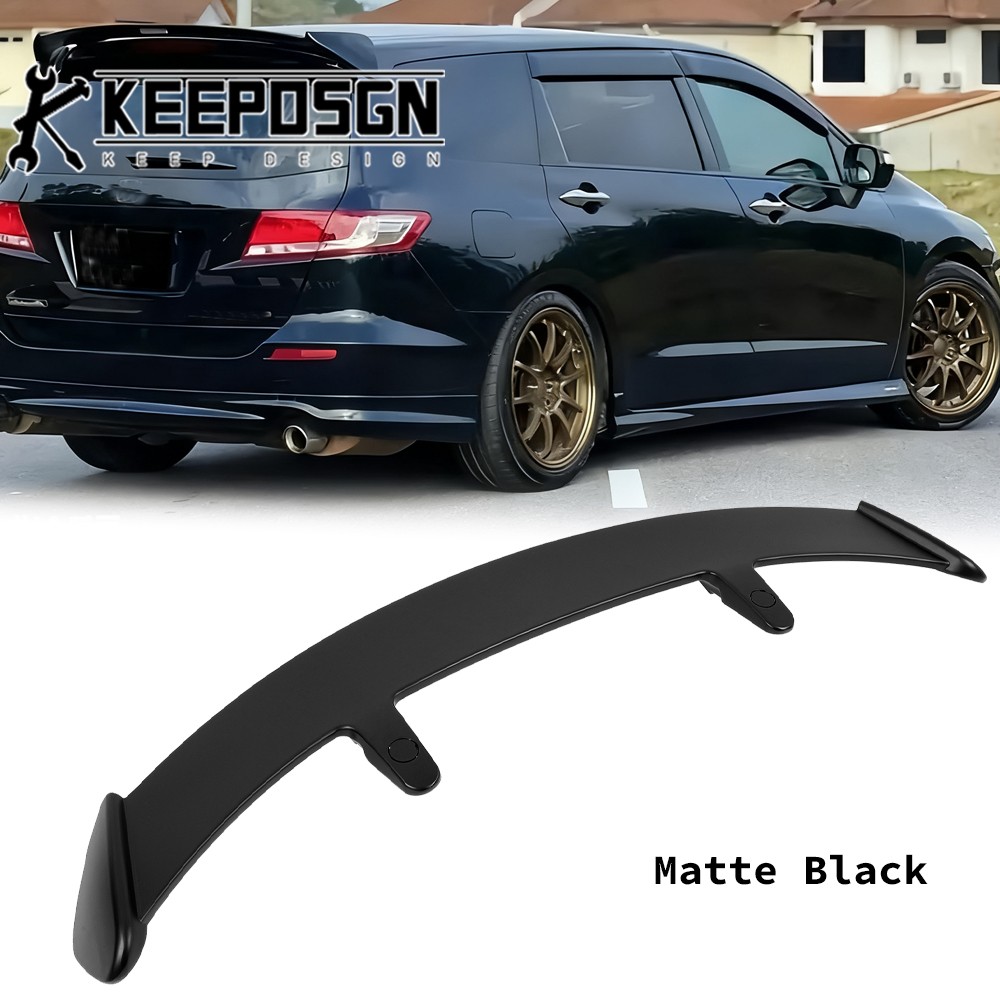 For Honda Odyssey SUV MATTE BLACK 52'' Car Rear Trunk Roof Spoiler Wing ABS JDM