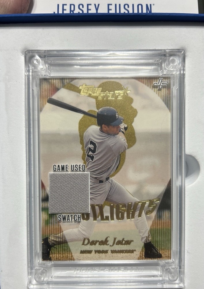 2024 JERSEY FUSION Topps Highlights DEREK JETER YANKEES Swatch