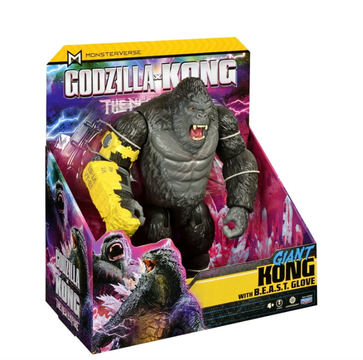 Godzilla vs Kong 11-inch Giant Kong Action Figure by Playmates - New Movie Toy