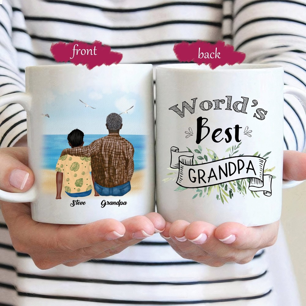 World's Best Grandpa Coffee Mug Gift For Grandpa Fathers Day Gift Gift For Dad