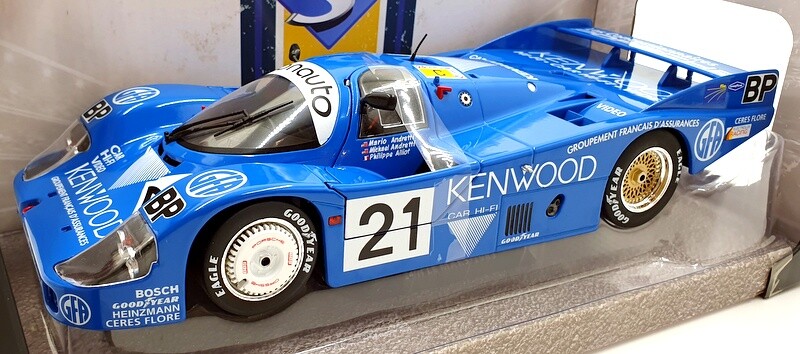 1/18 Scale Solido Porsche 956LH Le Mans 1983 Kenwood #21 Diecast Model