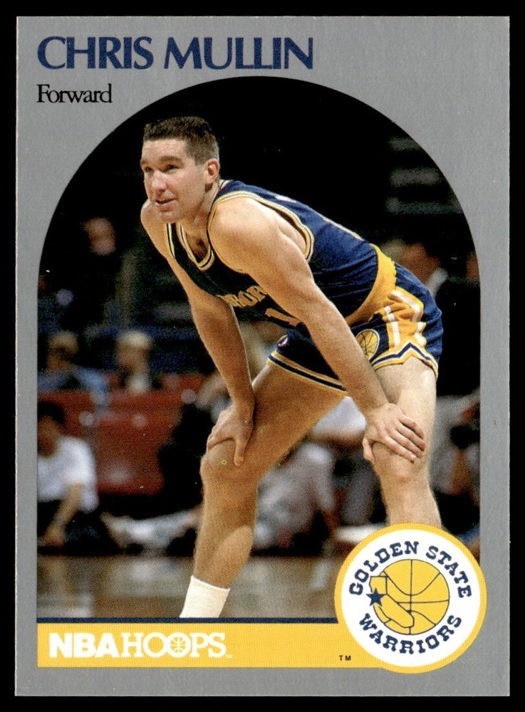 1990-91 Hoops Chris Mullin Golden State Warriors #116
