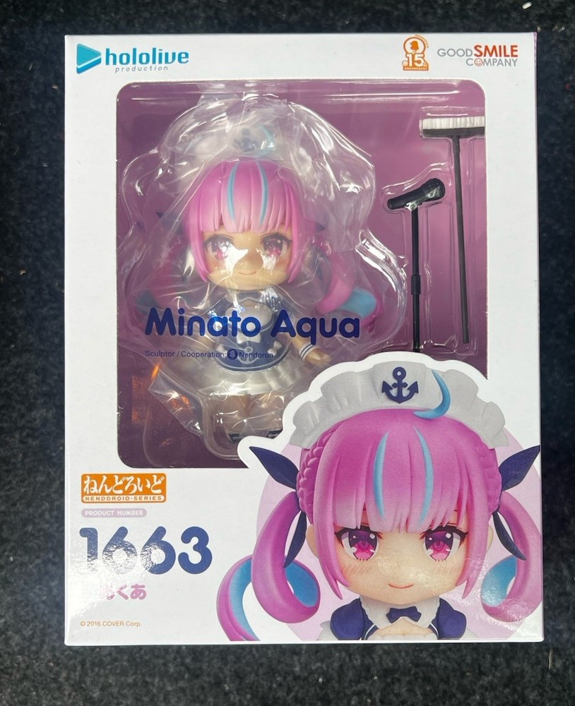 Hololive Minato Aqua Nendoroid 1663 Good Smile Figure