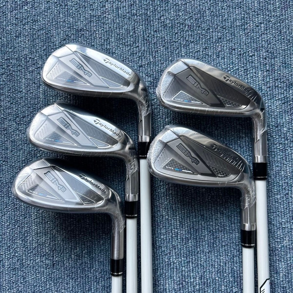 Women TaylorMade SIM2MAX  IronSet 7-9 PwSw RH TENSEI BLUE TM40 Flex Ladies