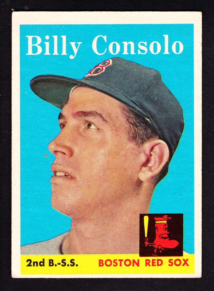 1958 TOPPS #148 BILLY CONSOLO RED SOX