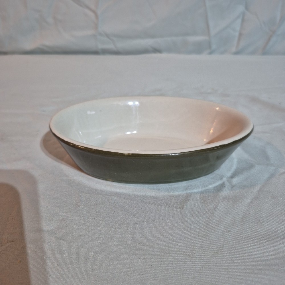 Hall China Restaurant Green Oval Casserole Dish #550