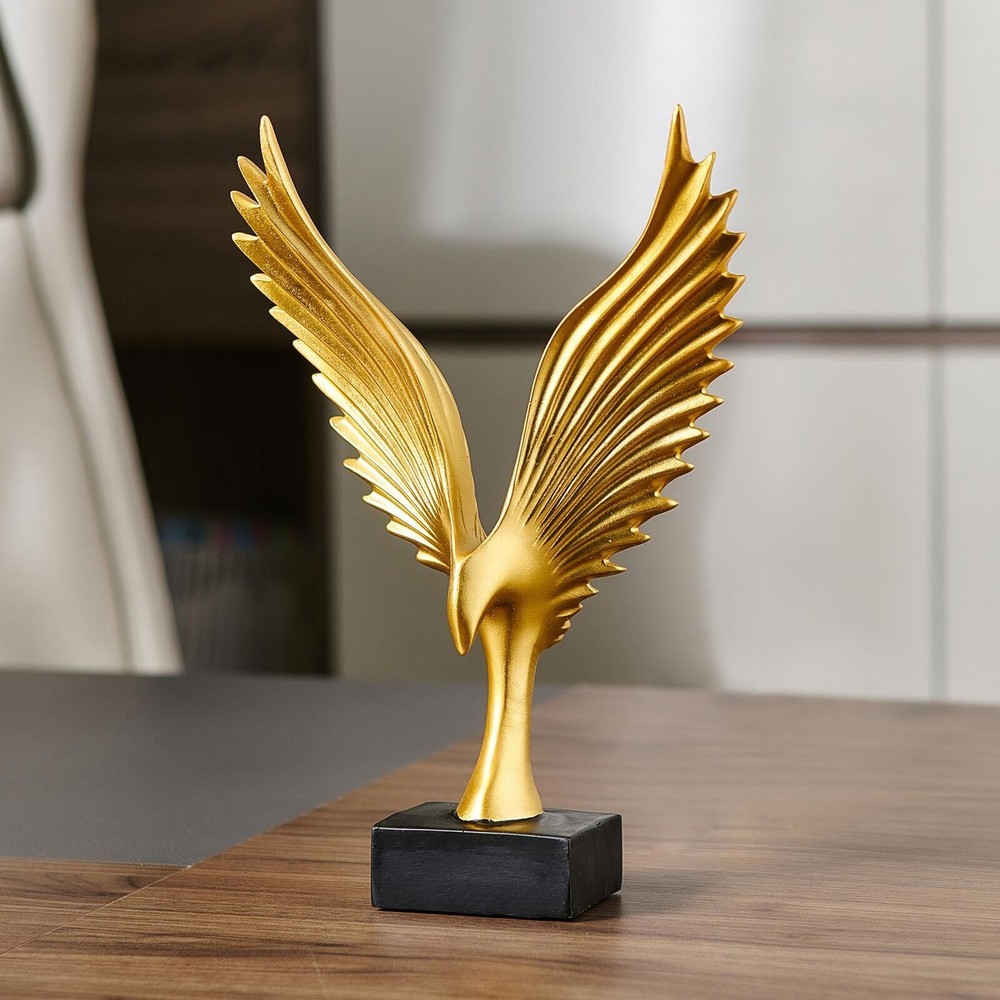 Figurine Animal Eagle Novelty Resin Free Stand Decor Carved Modern decoration