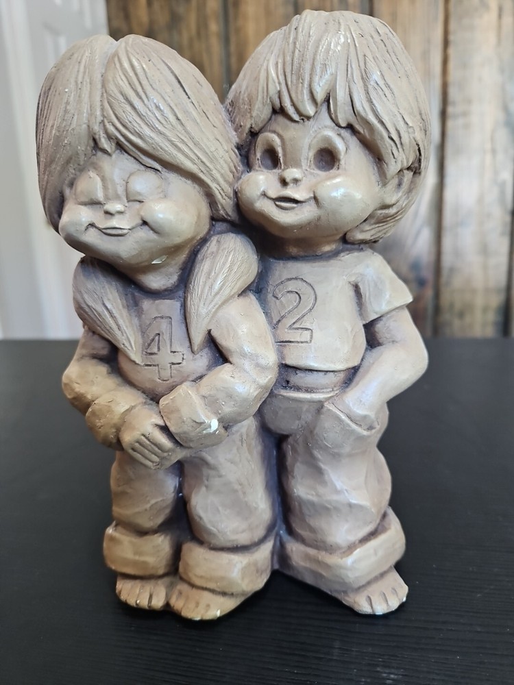 Vintage FANNYKINS by Bill Mack Figurine YOUNG LOVE Statue Solar Statuary