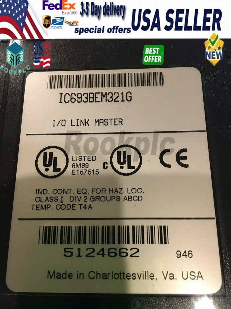 For GE Fanuc IC693BEM321G New module Free Shipping