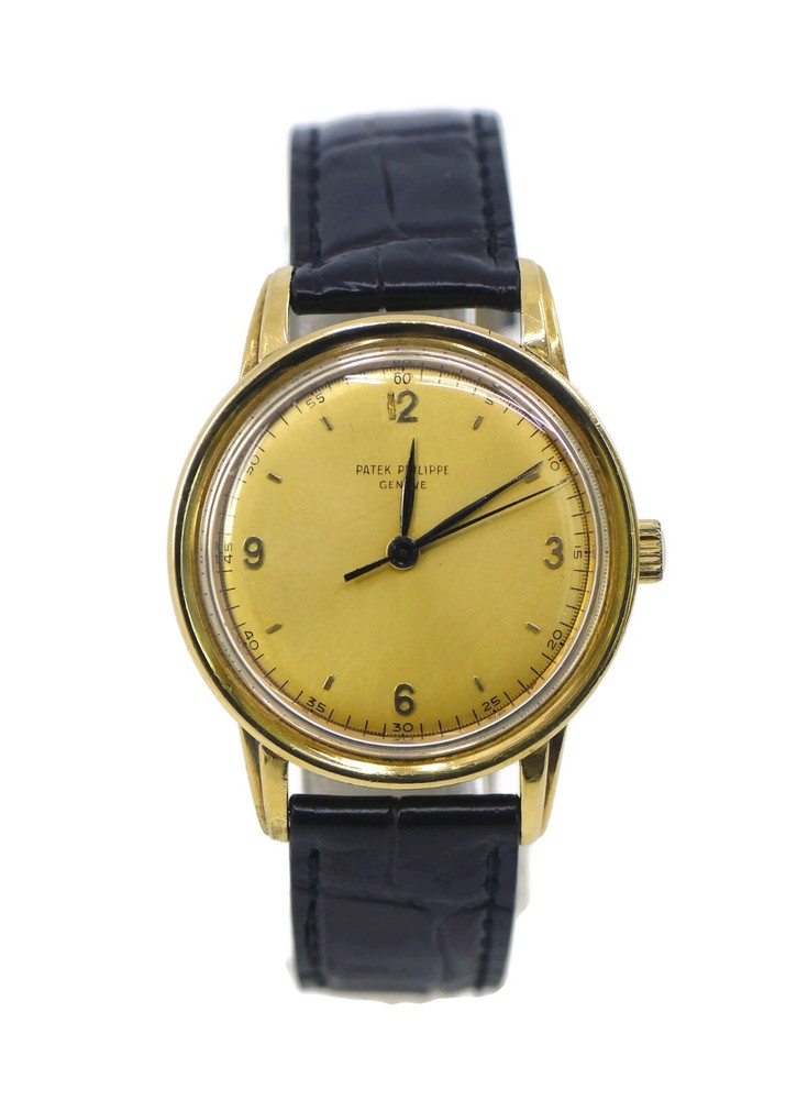 Patek Philippe Calatrava Jumbo 2481 18K Yellow Gold Luxury Watch