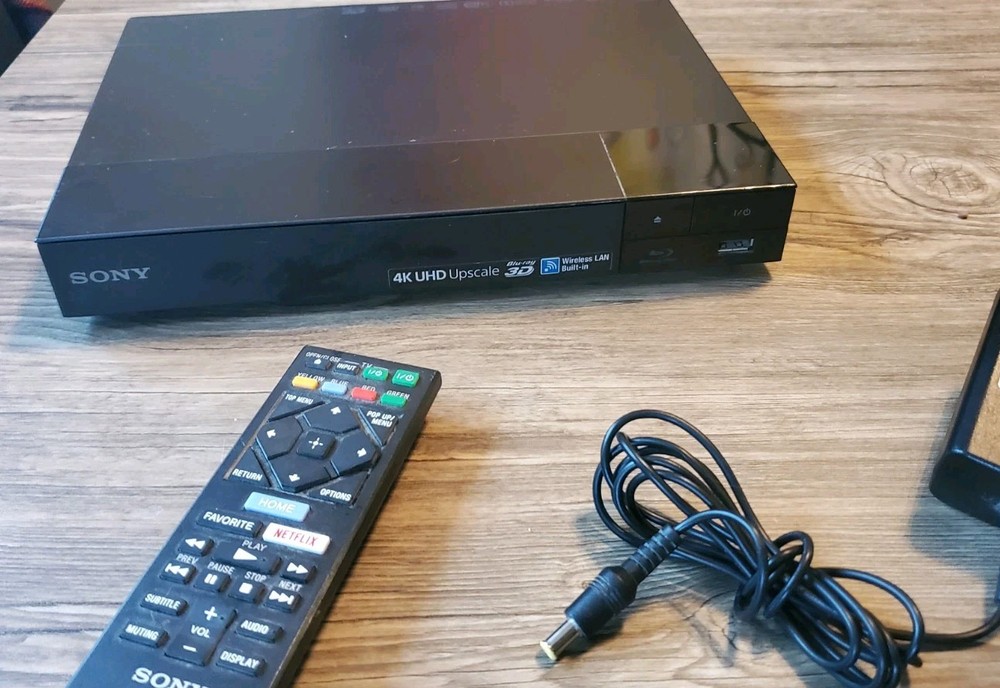 Sony BDP-BX650 Blu-ray Disc Player w/ 4k Upscaling & Streaming- W/ Remote