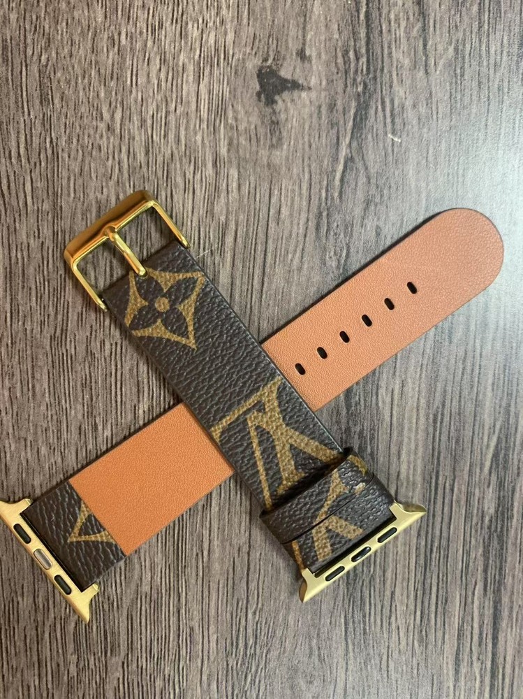 Leather Watch Strap,iWatch Band Replacement,For Apple Watch Series 9-1 38-49mm