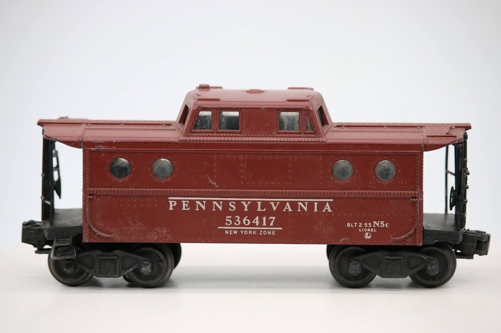 Lionel O Gauge Pennsylvania 536417 New York Zone Caboose