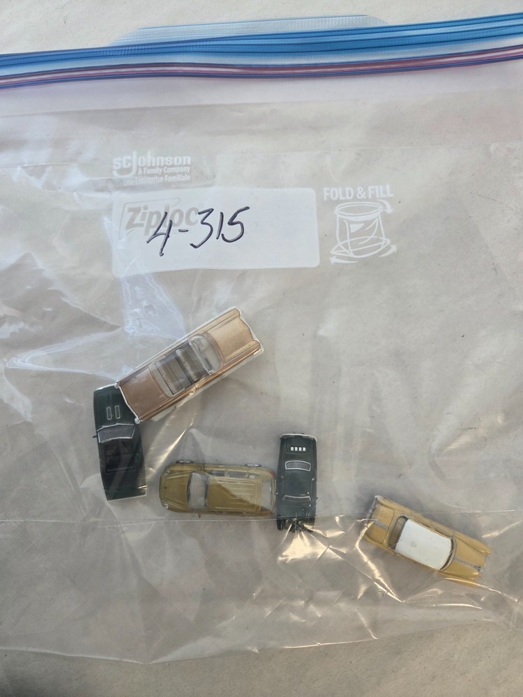 Grab Bag #4-315 HO Scale Cars