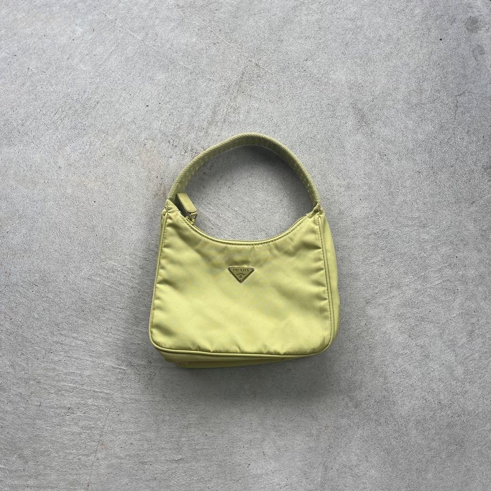 Prada Neon Archive Handbag Vibrant Authentic Preowned