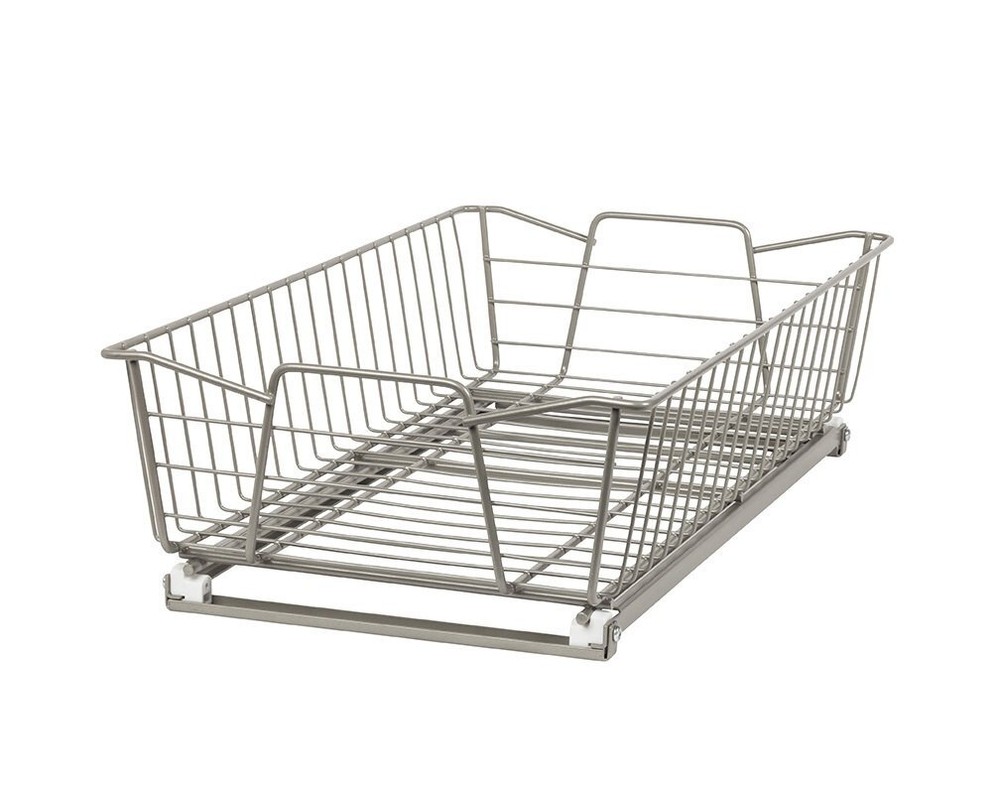 11 in. Pull Out Cabinet Organizer, Heavy Duty, Slide Out Pantry Shelves Drawe...