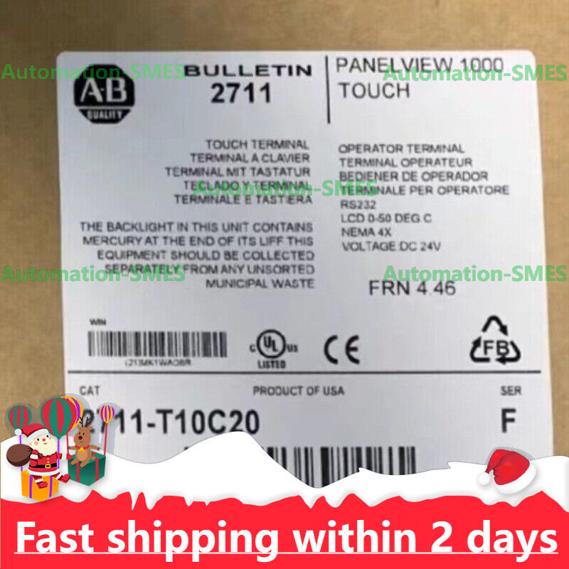 AB 2711-T10C20 New Factory Sealed 2711-T10C20 Spot Goods UPS Fast Shipping