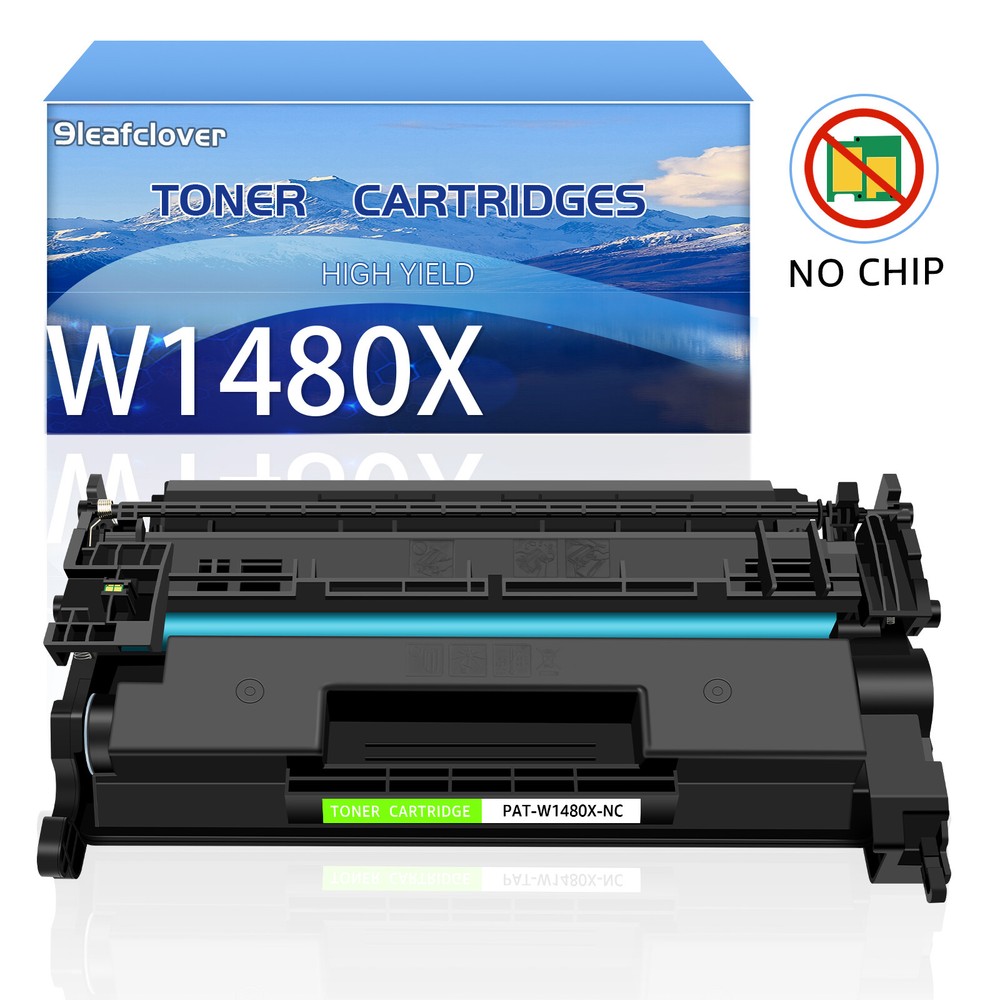W1480X No Chip Black Toner Cartridge for HP LaserJet Pro 4001 4101 MFP