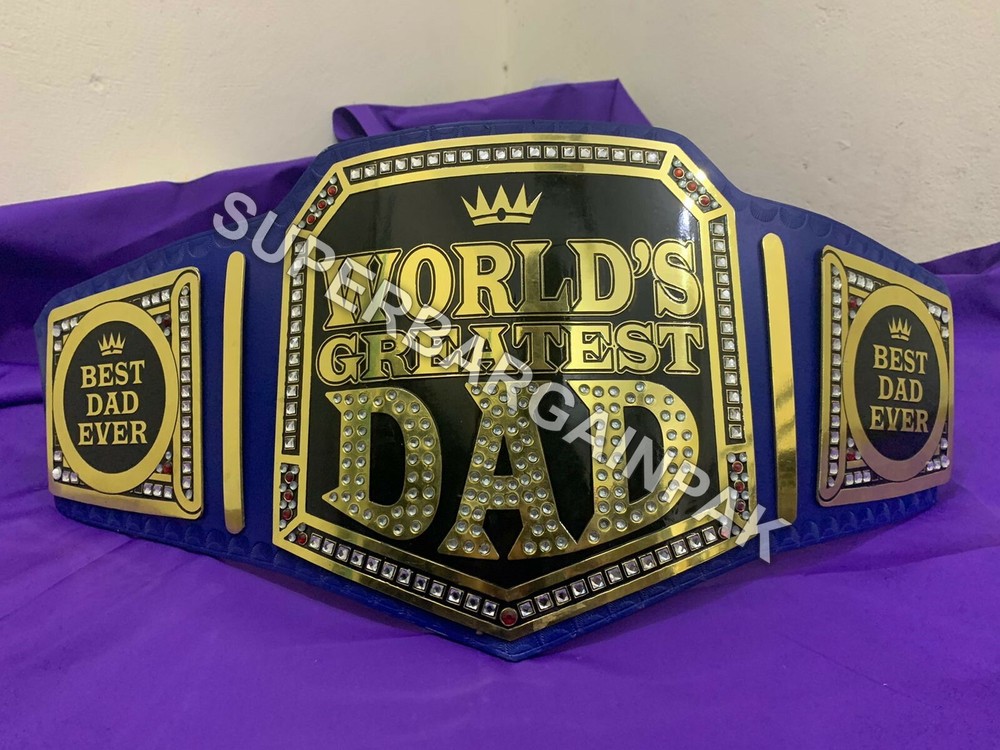 WORLD GREATEST Father/Dad Wresting Championship belt Gift For Dad/Father day