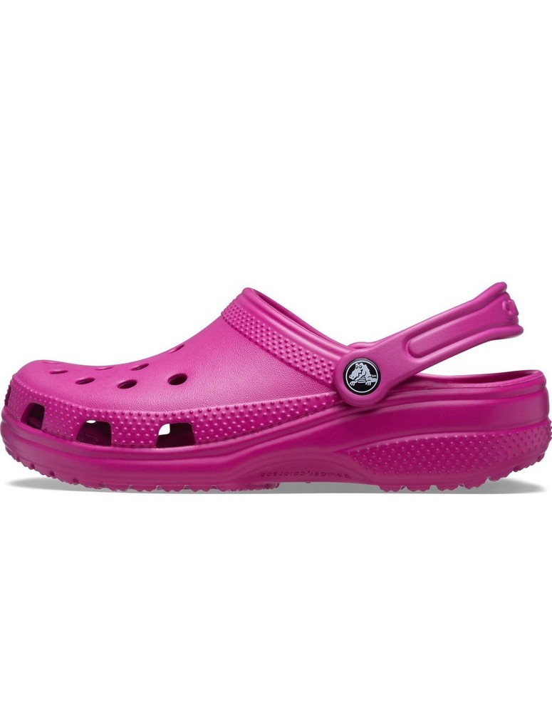 Crocs Unisex-Adult Classic Clogs, Fuchsia Fun, 13 Men/15 Women