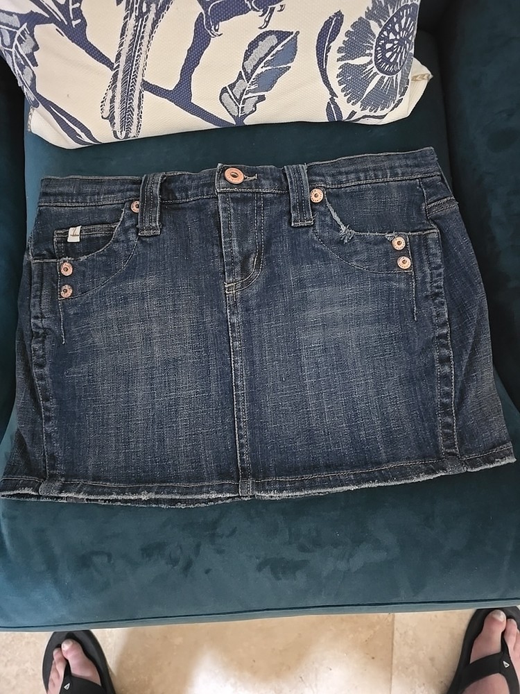 Z.Cavaricci Jean Mini Skirt