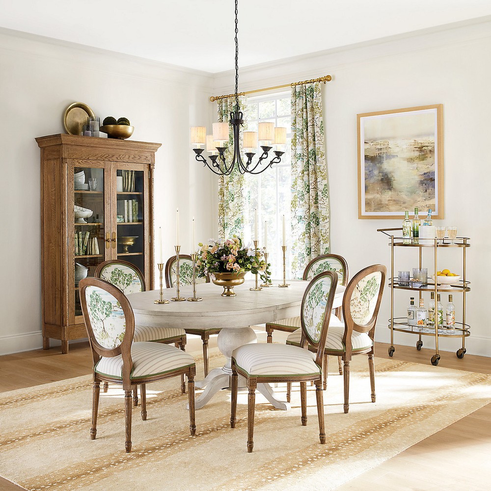 Antelope Natural Wool Tufted Area Rug - Animal Print Modern Design for Home Déco