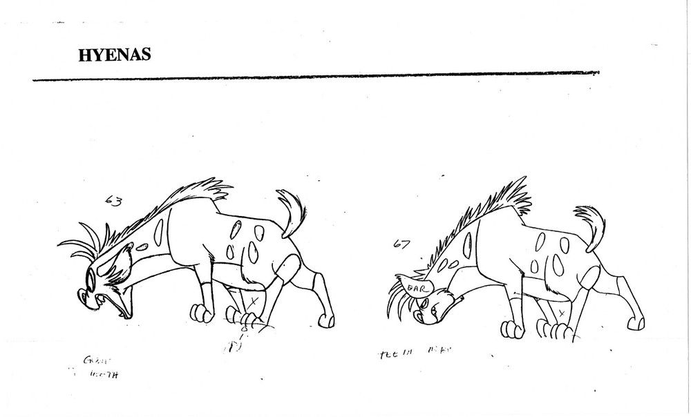 The LION KING Disney Production Model Copy used in 1998 Simba's Pride 409