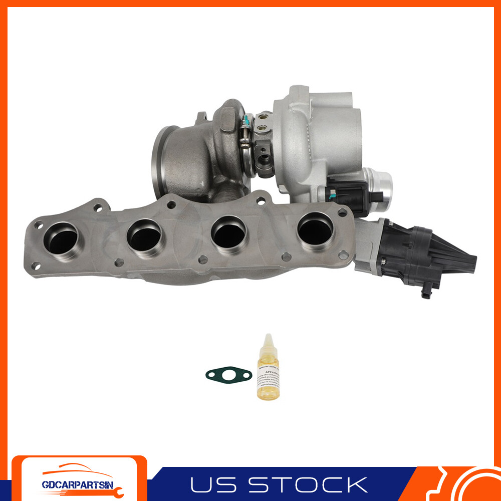 Turbocharger Assembly For 2012-2015 BMW 328i F30 2.0L N26 with Exhaust Manifold
