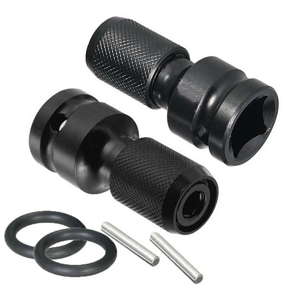 2 Pc Hex Ratchet Socket Adapter Drive 1/2