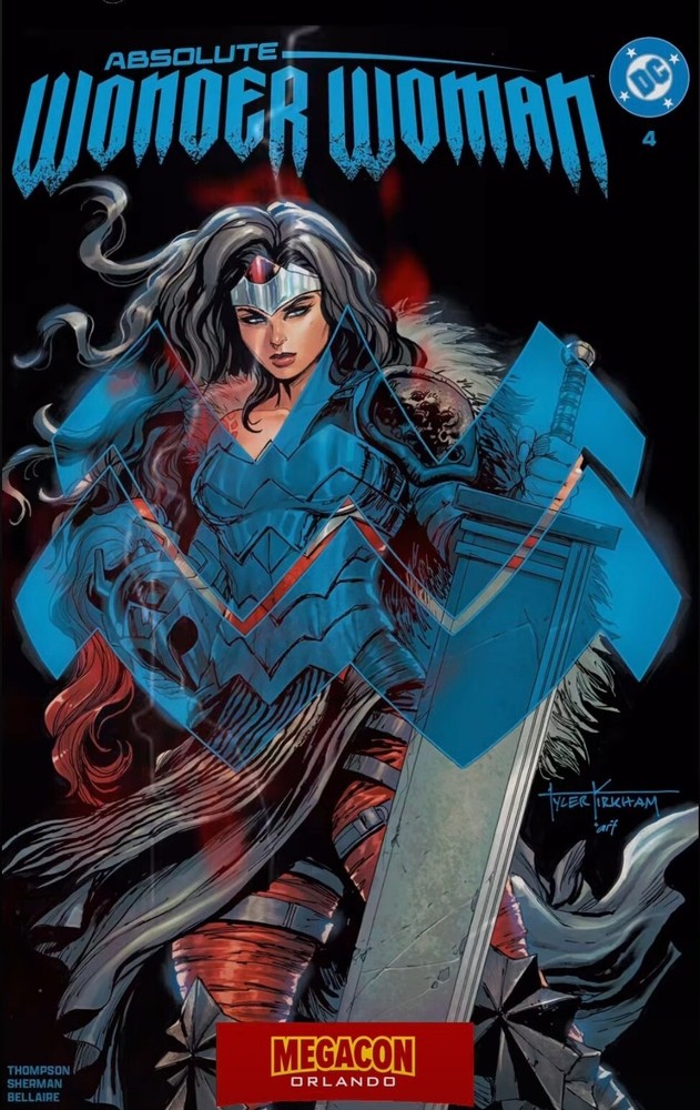 PRESALE Absolute Wonder Woman #4 Tyler Kirkham MegaCon Exclusive Limited 1000-image